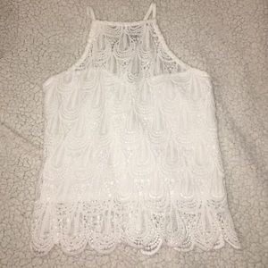 White Charlotte Russe Top